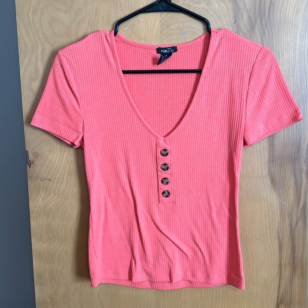Pink Rue21 crop top